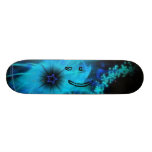 Blaues Brett Bedruckte Skateboarddecks