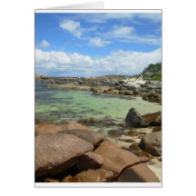 Blaues Meer de Türkis Carte De Vœux
