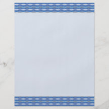 blaues Muster Flyerdesign
