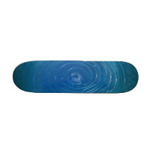 Blaues Strudel-Skateboard Bedrucktes Skateboard