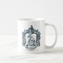 Bleu de crête de Slytherin Mug À Café
