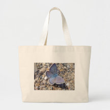 Bleu papillon sacs