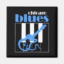 Bleus de Chicago Magnets
