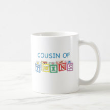Blocs de jumeaux de cousin mug à café