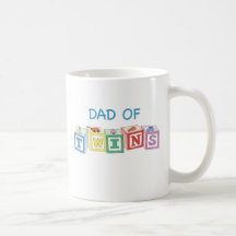 Blocs de jumeaux de papa tasse