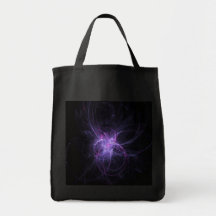 BLU-PURPLE STATIC EINKAUFSTASCHE