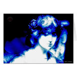 Blue Angel Card by HOUSEOFHOLY Grußkarte