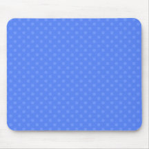 Blue polka dots mousepads