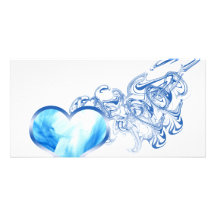 Blueheart-wrauch Photokartenvorlage