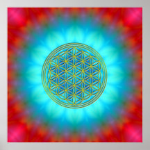 Blume des Lebens Motiv 11 Plakate