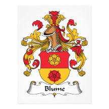 Blume Familienwappen Individuelle Einladungen