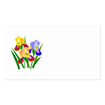 Blumen-Geschenke Visitenkartenvorlagen