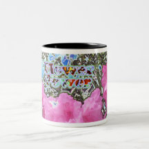 Blumen-PowerKaffeetasse