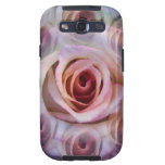Blumensamsungs-Galaxiekasten romantische Rosen