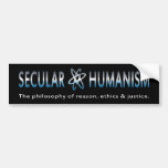 Bmp-Philosophie des weltlichen Humanismus Autoaufkleber