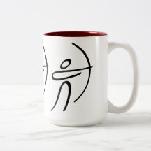 Bogenschießen Kaffeetassen