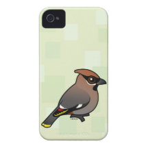 Böhmischer Waxwing Case-Mate iPhone 4 Hülle