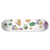 BOIS 2 DE POISSONS PLATEAUX DE SKATEBOARDS