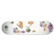 BOIS DE POISSONS PLATEAUX DE SKATEBOARDS CUSTOMISÉS