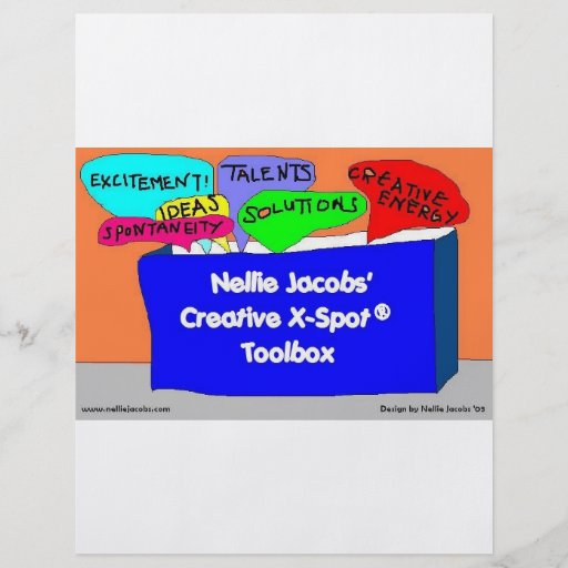 Boîte à outils créative de X-Spot® Tract