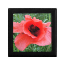 Boîte de cadeau Mohnblumenkelch Boîtes À Babioles