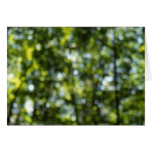 Bokeh im Frühjahr Karten
