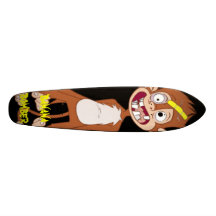 bombardier de banane plateaux de skateboards customisés