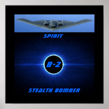 Bomber des Geist-B-2/der Heimlichkeit Posterdrucke