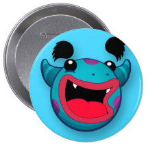 Bonjour monstre ! ! Bouton Badge Avec Épingle