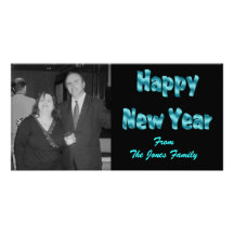 Bonne année photocarte
