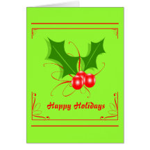 Bonnes fêtes carte de Noël