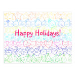 Bonnes fêtes ! cartes postales