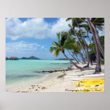 Bora Bora Strand-Plakat