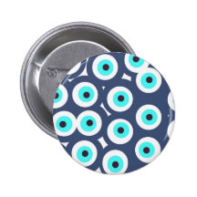 Böser Blick Anstecknadelbutton
