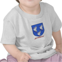 Bouclier de famille de Gibson T-shirts