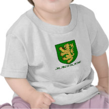 Bouclier de famille de MacShane T-shirts