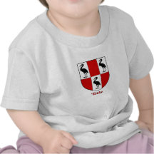 Bouclier de famille de Tate T-shirts