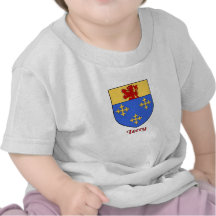 Bouclier de famille de Terry T-shirts