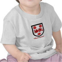 Bouclier de famille de Thompson T-shirts