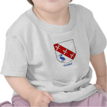 Bouclier de famille de Todd T-shirts
