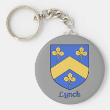 Bouclier Keychain de famille de Lynch Porte-clés
