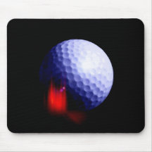 Boule de golf tapis de souris
