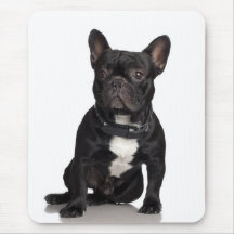 Bouledogue français tapis de souris