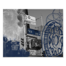 Boulevard occidental de 2100 Pico Tirages Photo