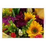 Bouquet de ressort carte de vœux