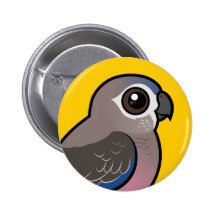 Bourkes Papagei Anstecknadelbutton