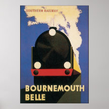 Bournemouth-Schönheit Posterdruck