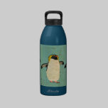 Bouteille bleue de liberté de lagune de pingouins bouteilles