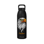 Bouteille de liberté personnalisée par tête d'Eagl