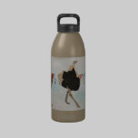 Bouteille fleurie de liberté d'autruche bouteilles